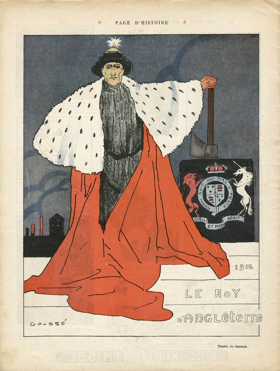 Illustratie van Henri Gousse (1872-1914) in Le Rire door Henri Gousse