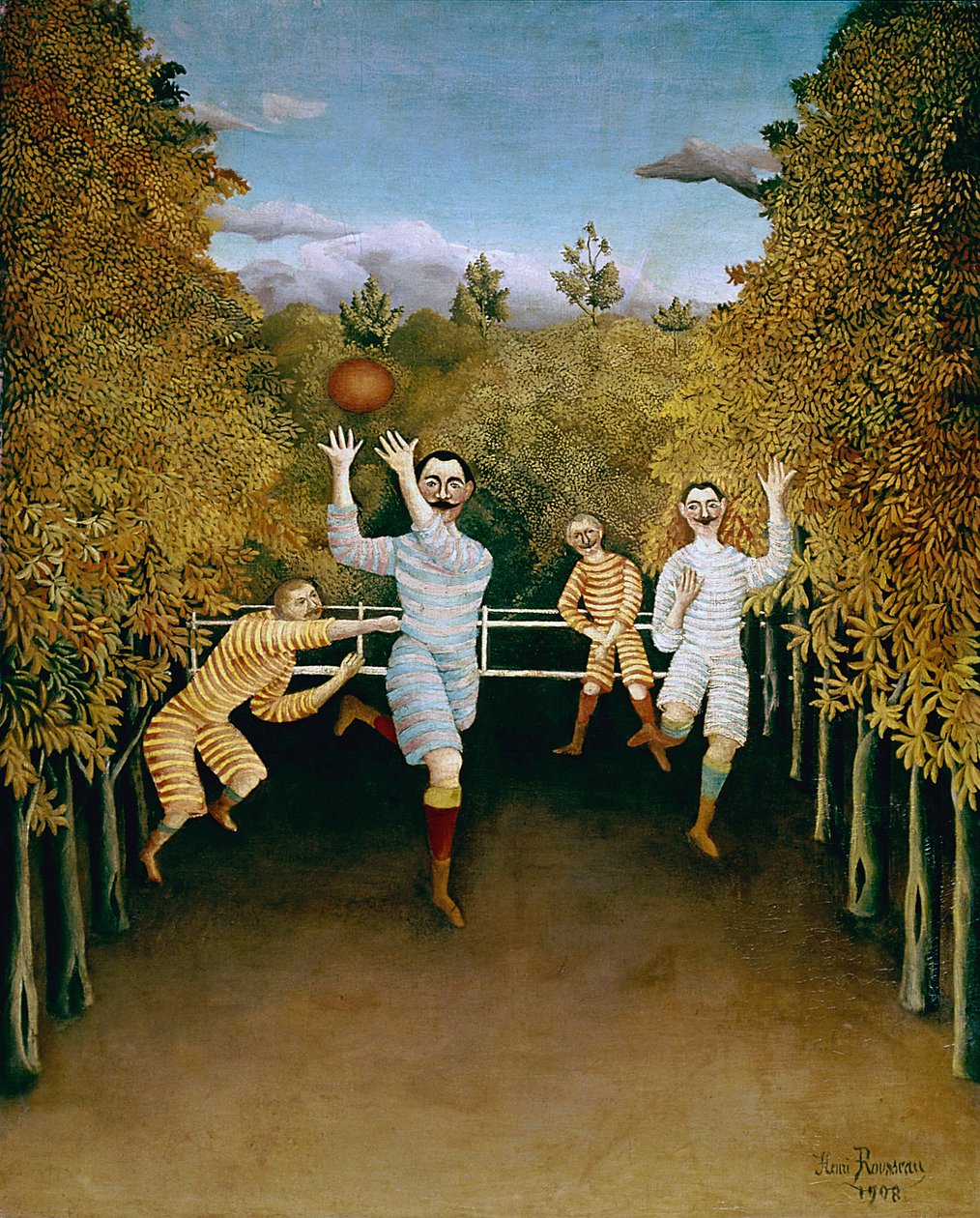  door Henri J.F. (1844-1910) Rousseau