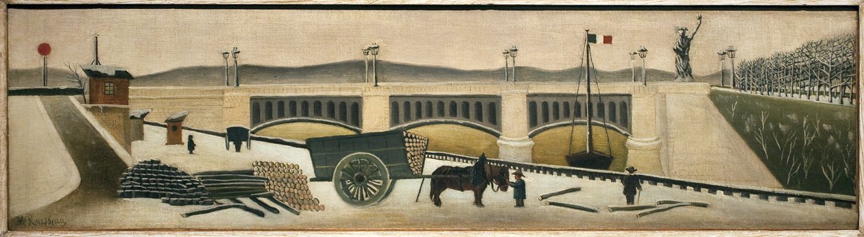 Grenellebrug door Henri J.F. Rousseau