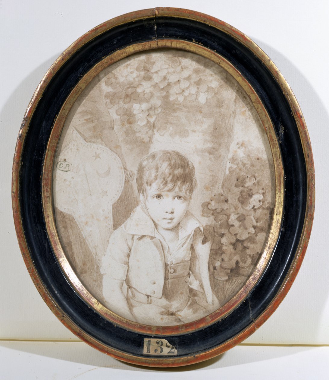 Honoré de Balzac (1799-1850) zes jaar oud, 1805 door Henri Joseph Hesse