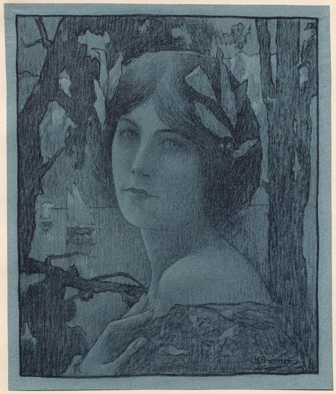 Zachte Nacht door Henri Jules Guinier