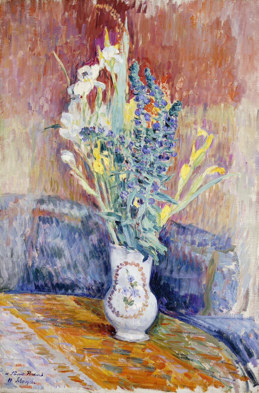 Bloemenboeket door Henri Lebasque