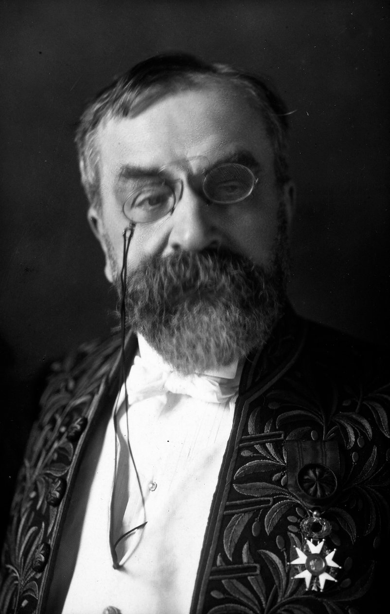 Portret van Camille Jullian, lid van de Académie Française door Henri Manuel