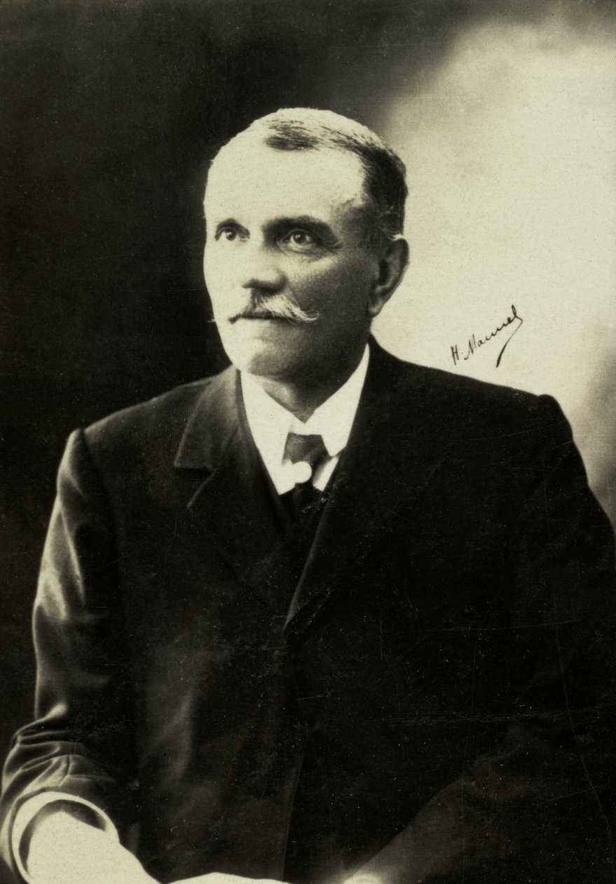 Portrait of Henri Gallichet dit Galli (photo) door Henri Manuel
