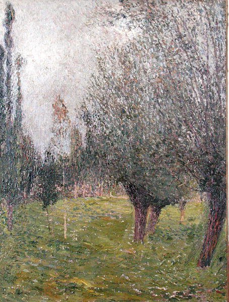 Landschap met bomen door Henri Martin