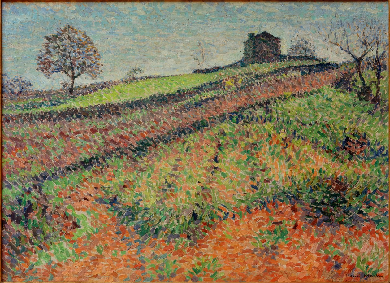 Landschap door Henri Martin
