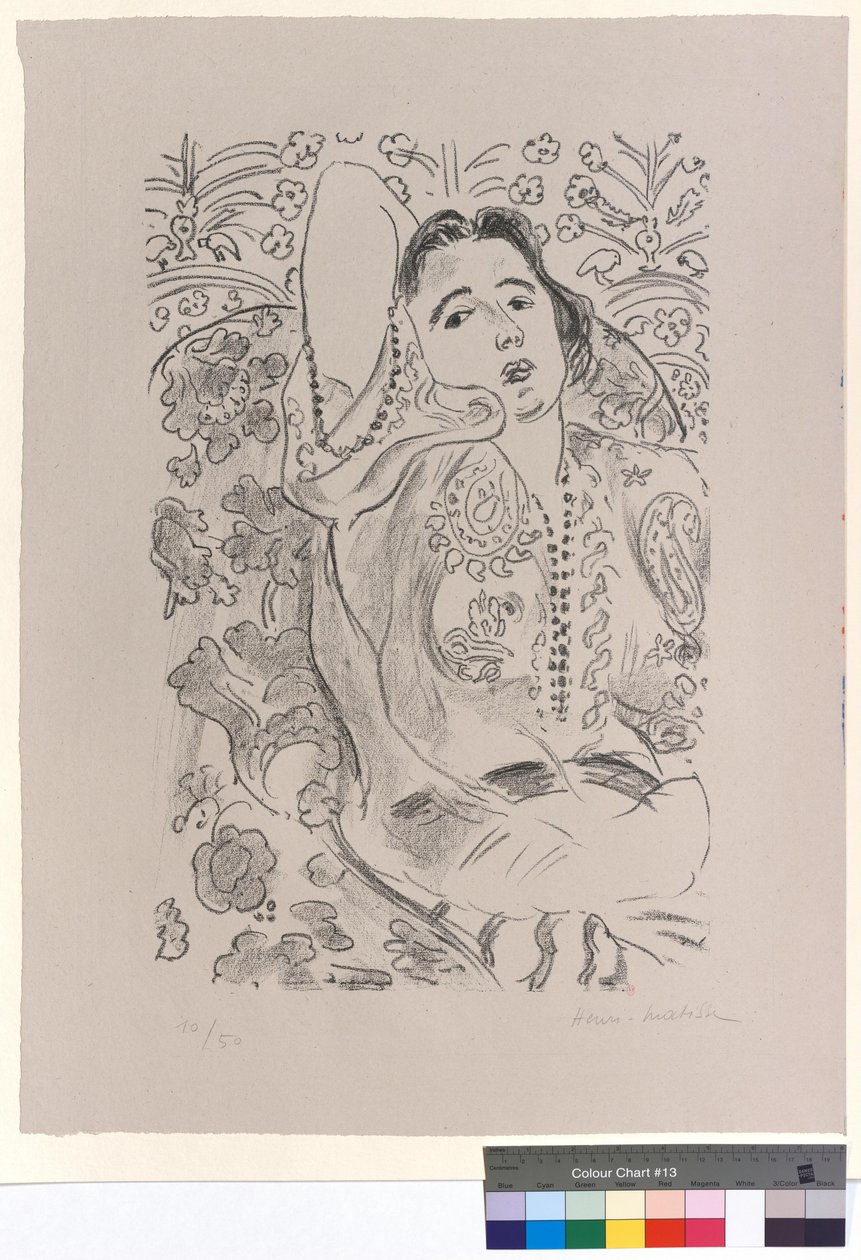 Arabesk door Henri Matisse