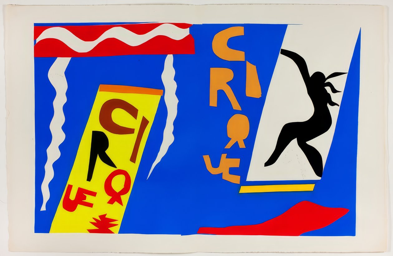 Circus, van Jazz door Henri Matisse