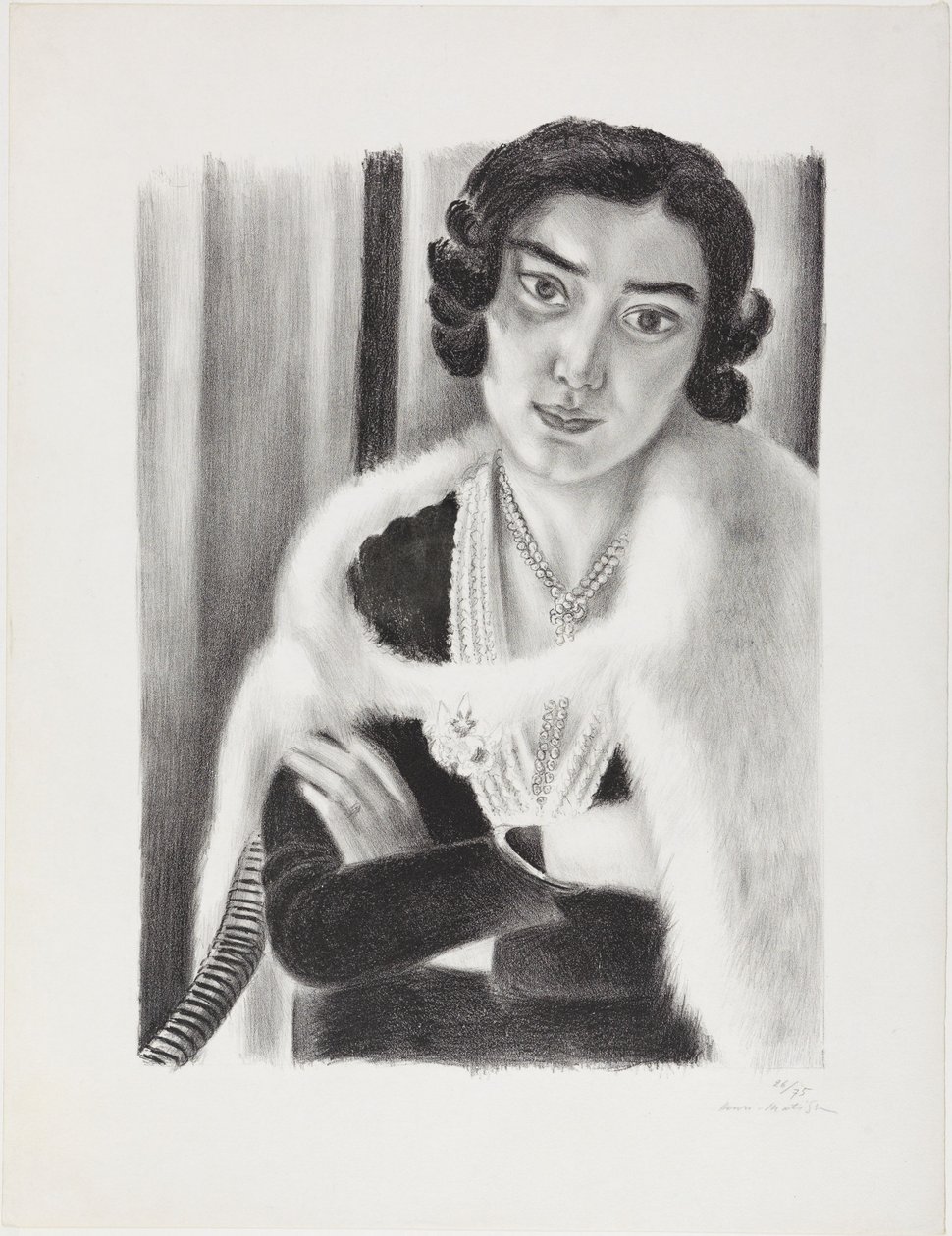 De witte vos (Le renard blanc) door Henri Matisse