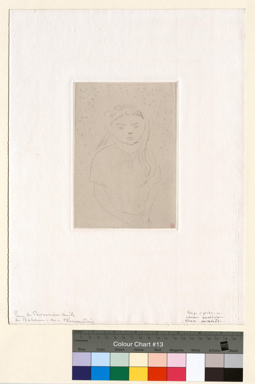 Grote Irène Vignier door Henri Matisse