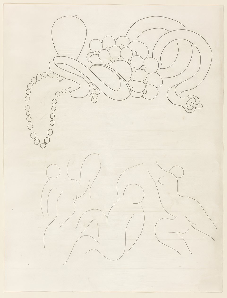 Hérodiade, Scène ll, plaat elf uit Poesies van Mallarmé door Henri Matisse