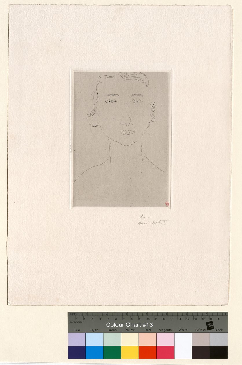 Jonge Poolse vrouw door Henri Matisse