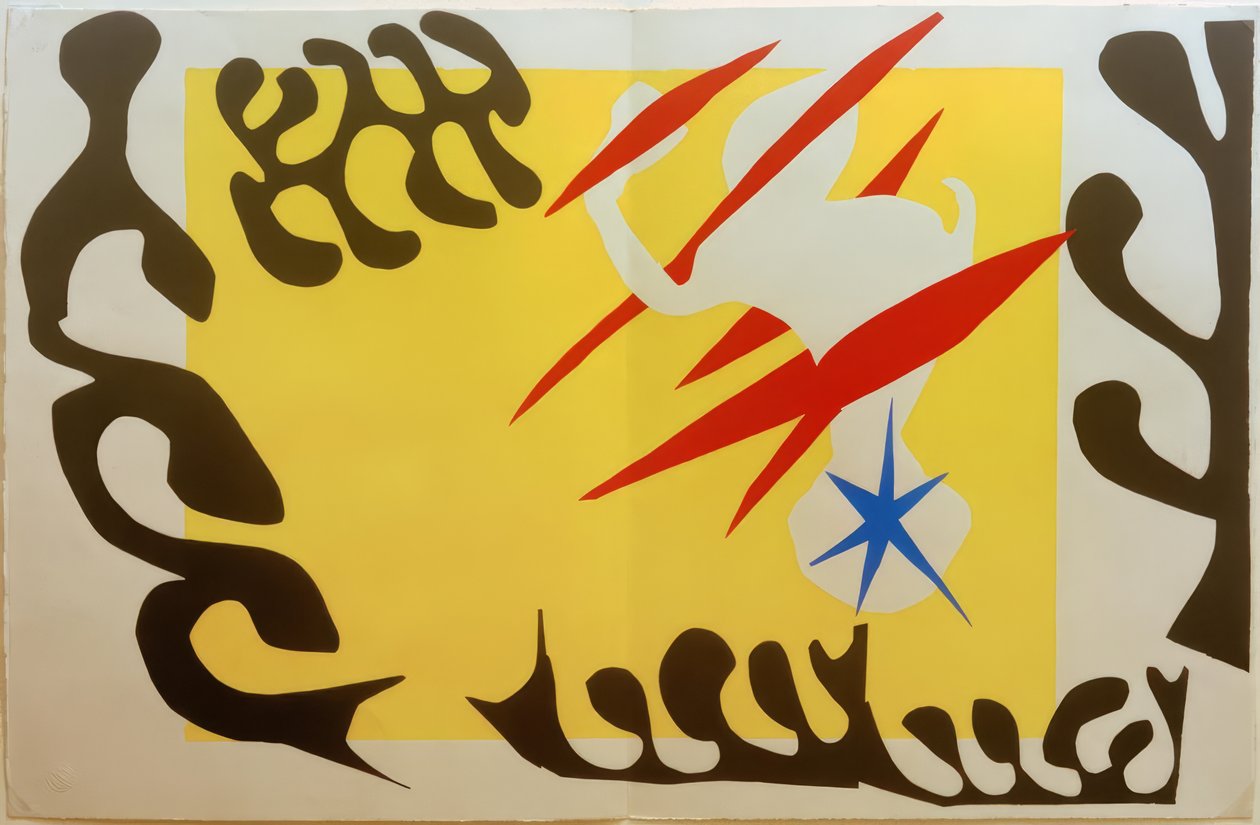 De kale plek van de witte olifant door Henri Matisse
