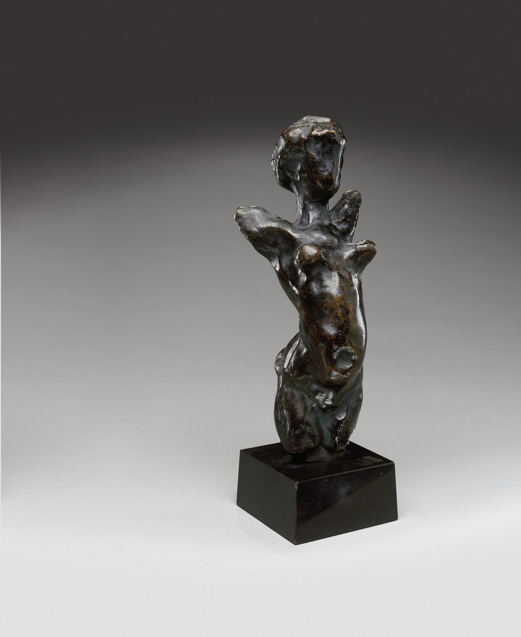 Leven - Torso met hoofd, bedacht in 1906, deze versie gegoten door Valsuani in 1951 (brons met bruine patina) door Henri Matisse