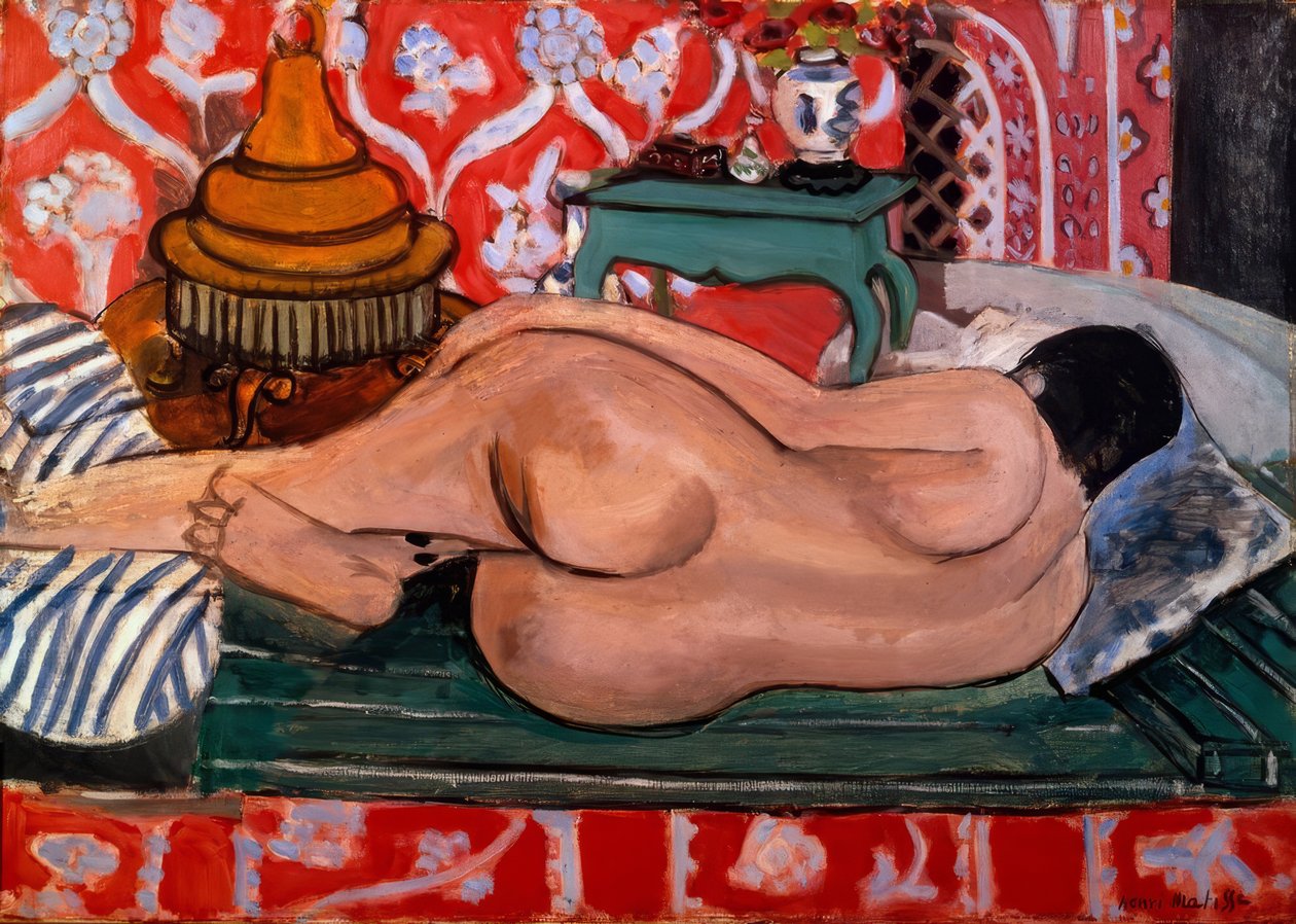 Naakte rug door Henri Matisse