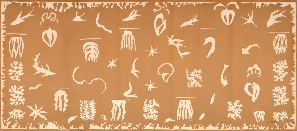 Océanie - La Mer (Oceanië - De Zee) door Henri Matisse