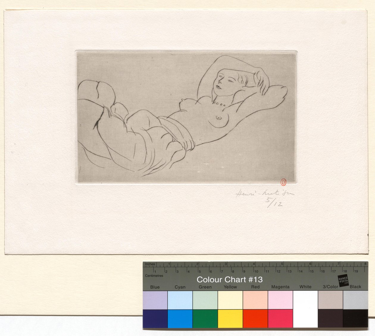 Liggende odalisque door Henri Matisse