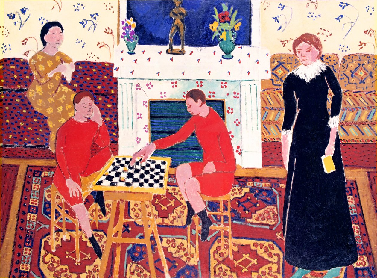 De familie van de schilder door Henri Matisse