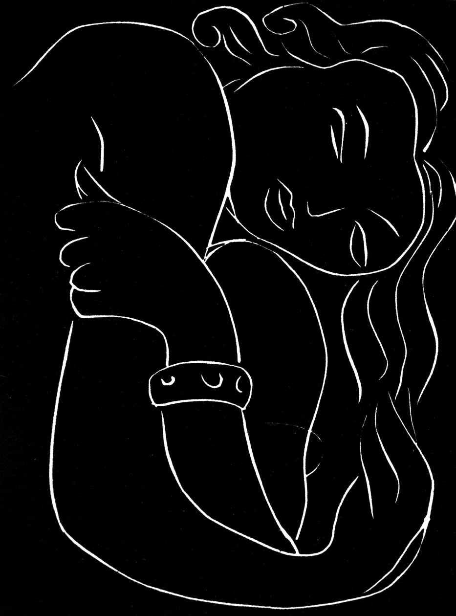 Pasiphae Chant De Minos (Les Crétois) door Henry De Montherlant, Gepubliceerd in 1944 door Henri Matisse