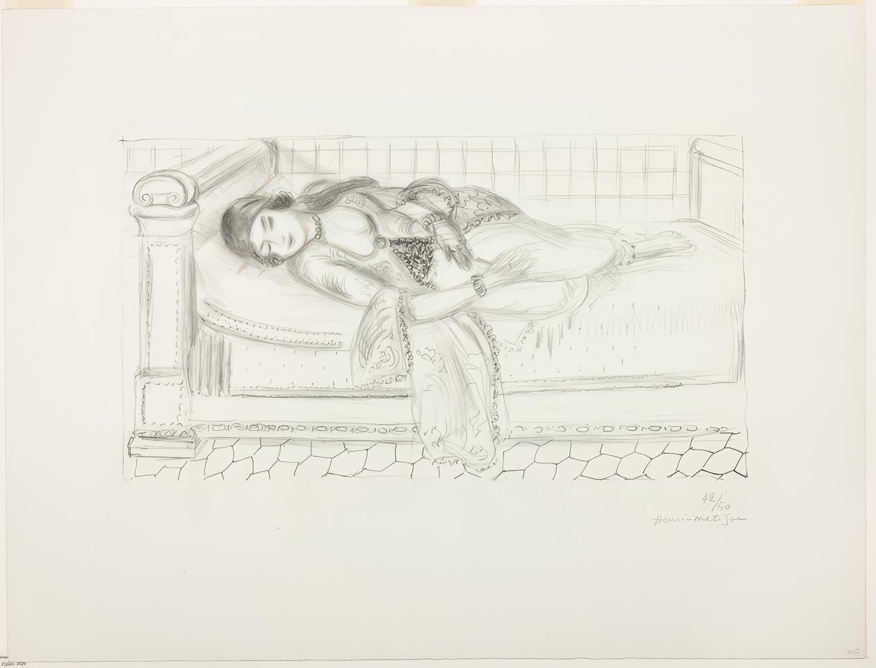 Liggende figuur door Henri Matisse