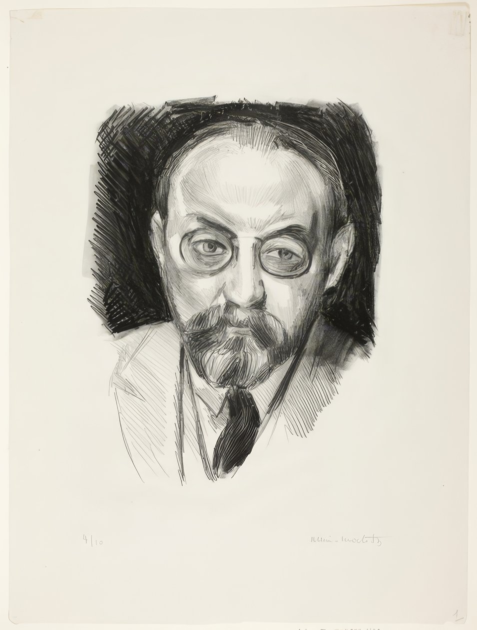 Zelfportret door Henri Matisse