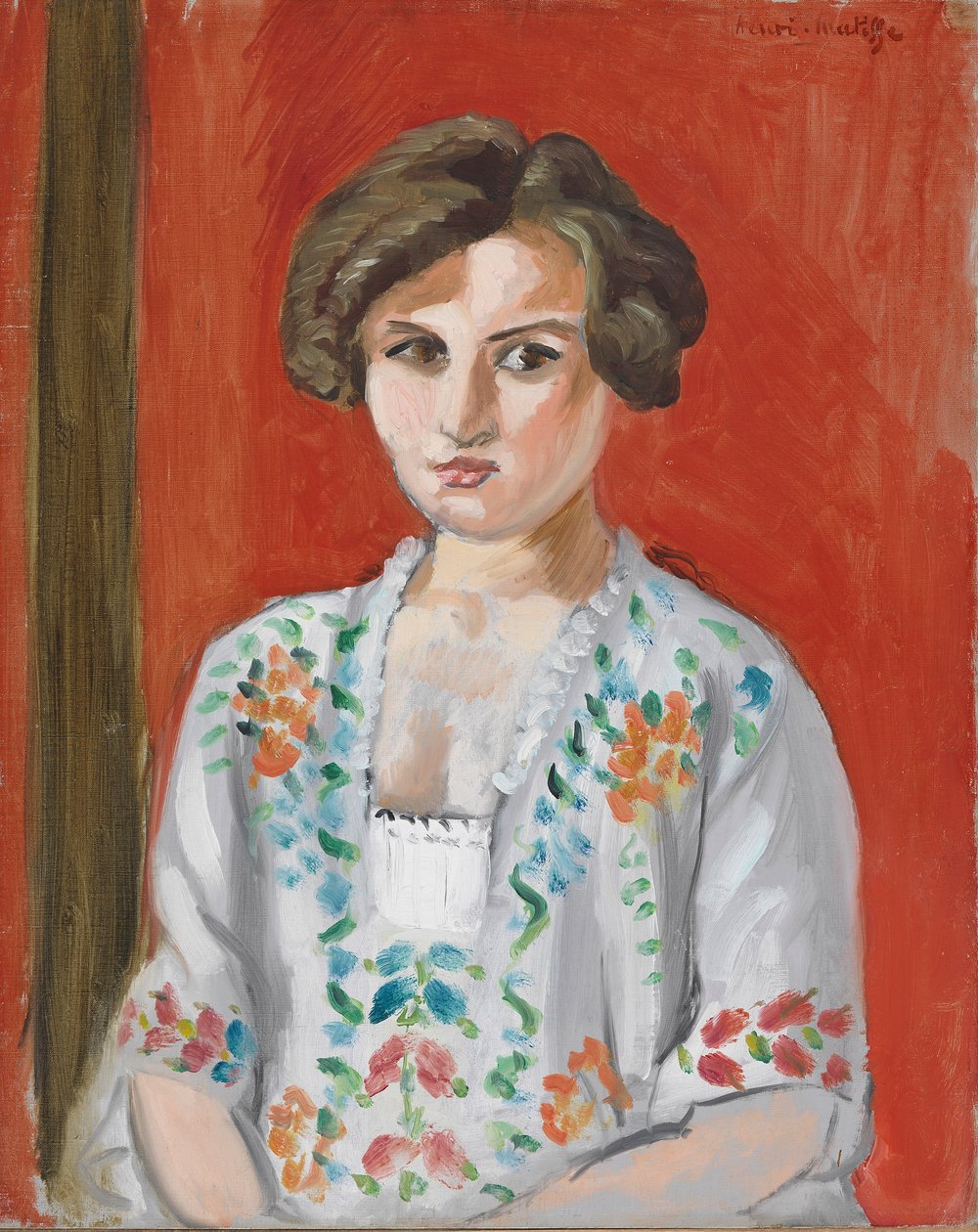 De Bulgaarse Blouse, ca.1920 (olieverf op doek) door Henri Matisse