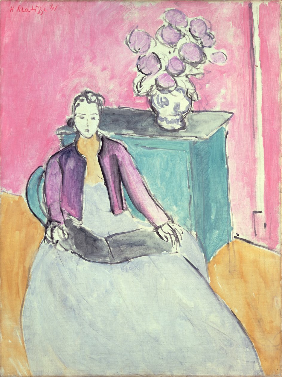 De violette bolero door Henri Matisse