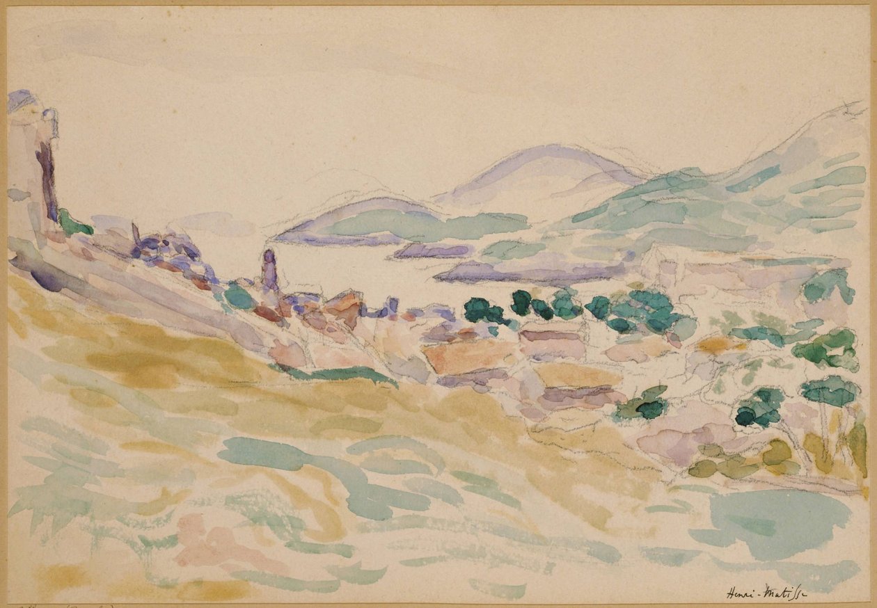 View of Collioure door Henri Matisse