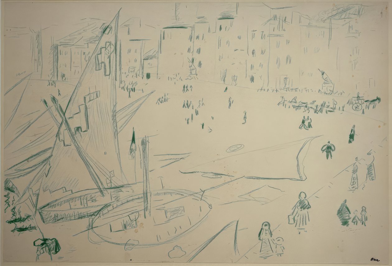 Havenaanzicht door Henri Matisse