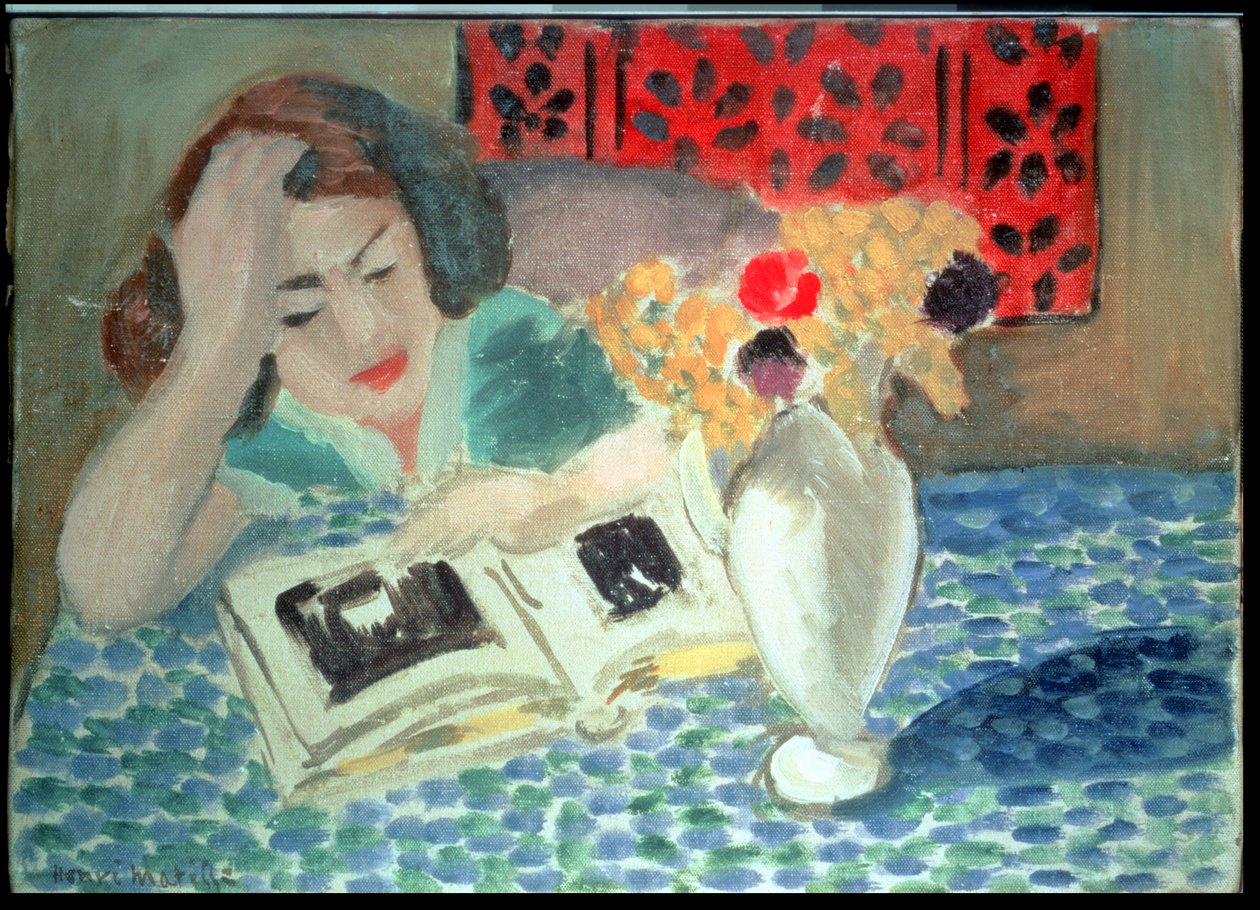 Vrouw Leest (La Lecture) door Henri Matisse