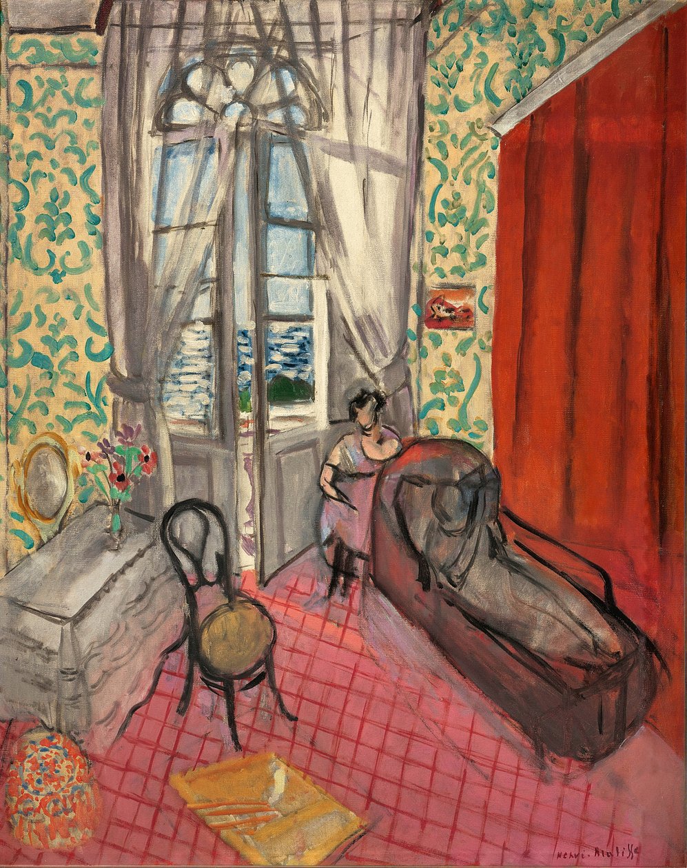Vrouwen met een bank, of De bank door Henri Matisse