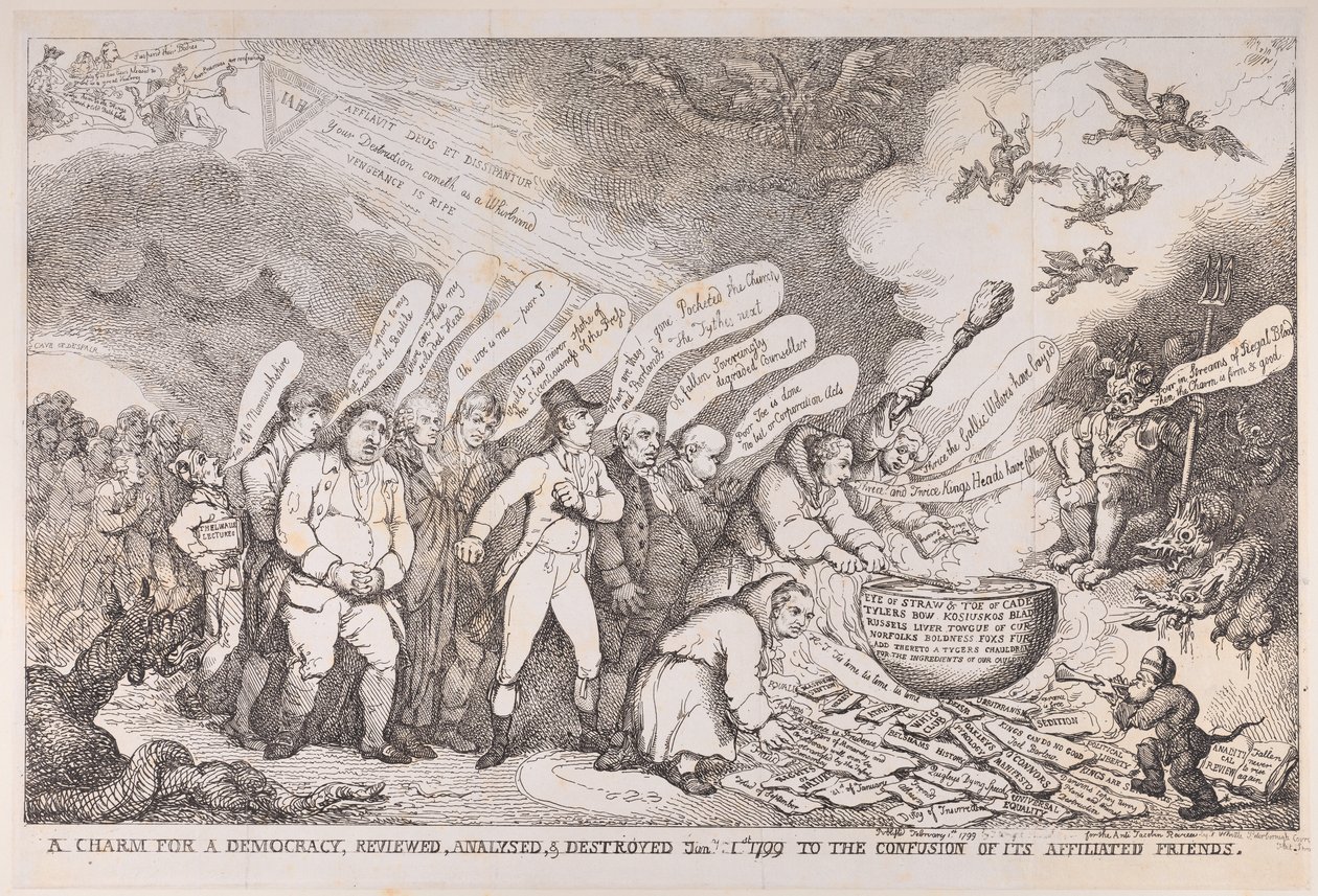 Een Betovering voor een Democratie, Beoordeeld, Geanalyseerd en Vernietigd 1 januari 1799 door Henri Merke