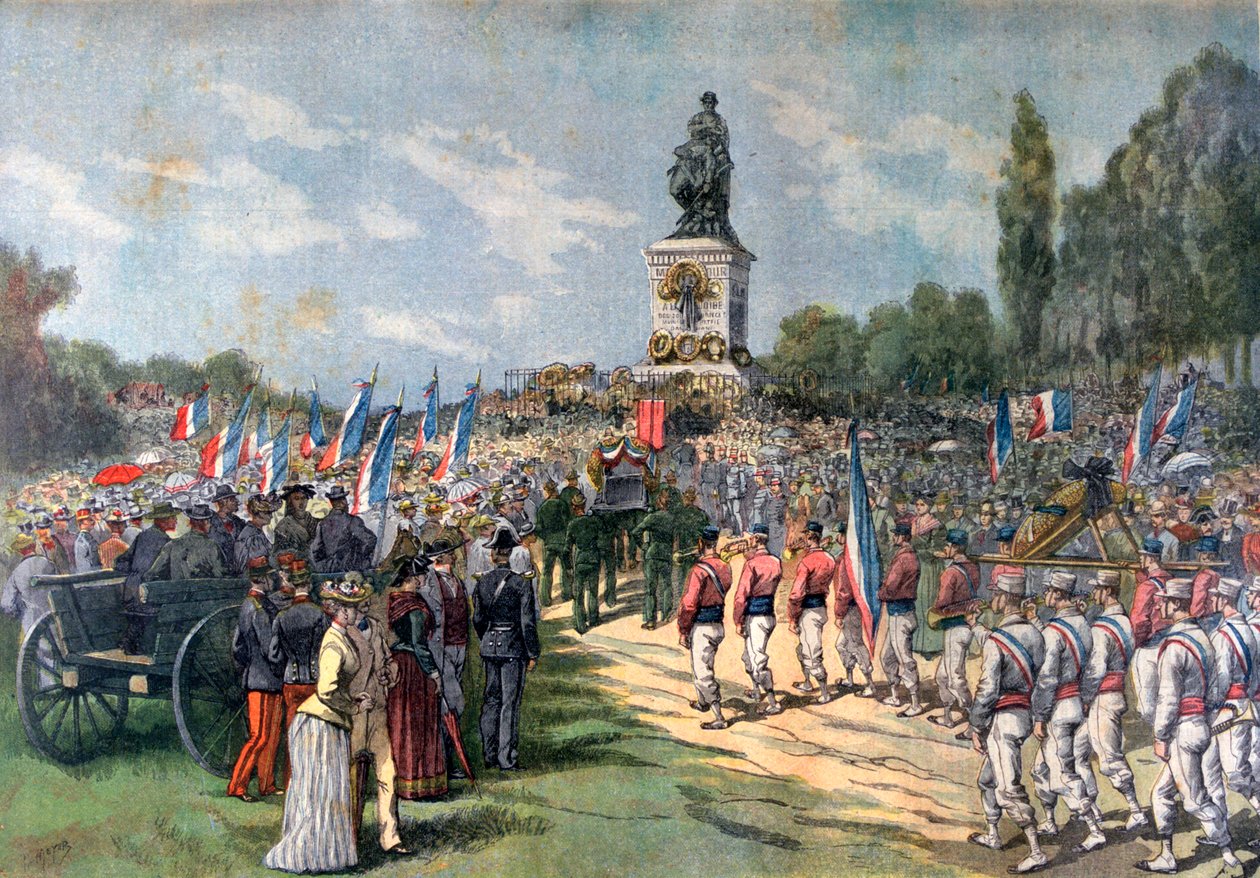 Jubileum van de Slag bij Mars-la-Tour, 16 augustus 1870, 1892 door Henri Meyer