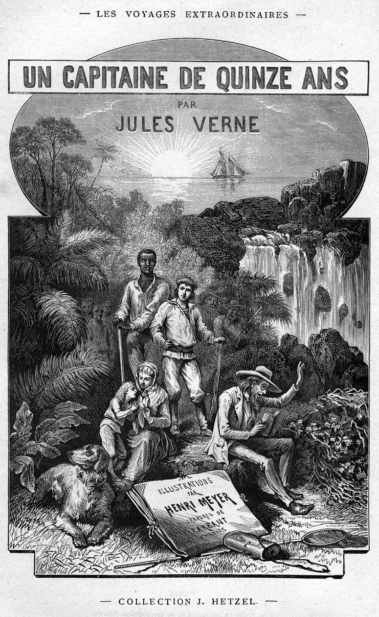 Frontispice uit Jules Verne