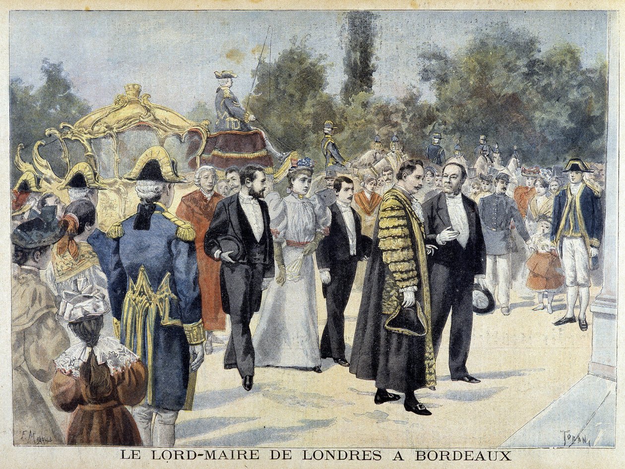 De Lord Mayor van Londen naar Bordeaux - in 