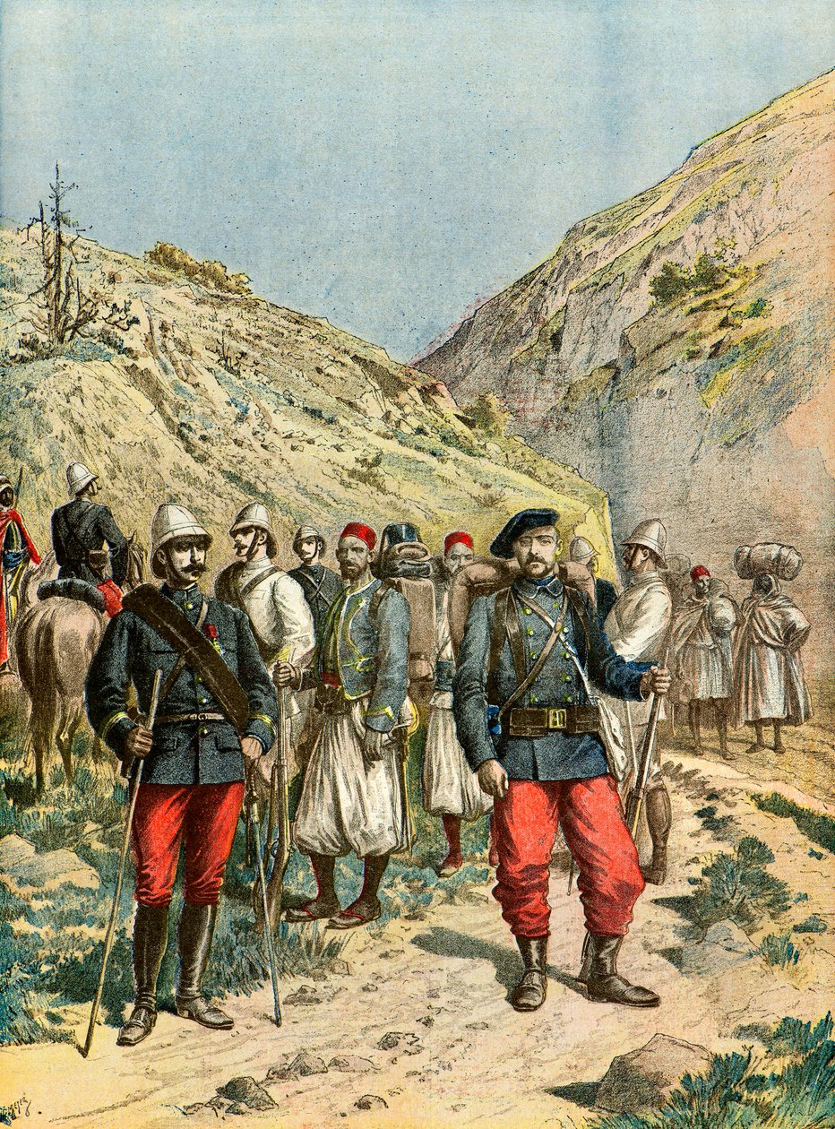 Uniformen van het Franse leger door Henri Meyer