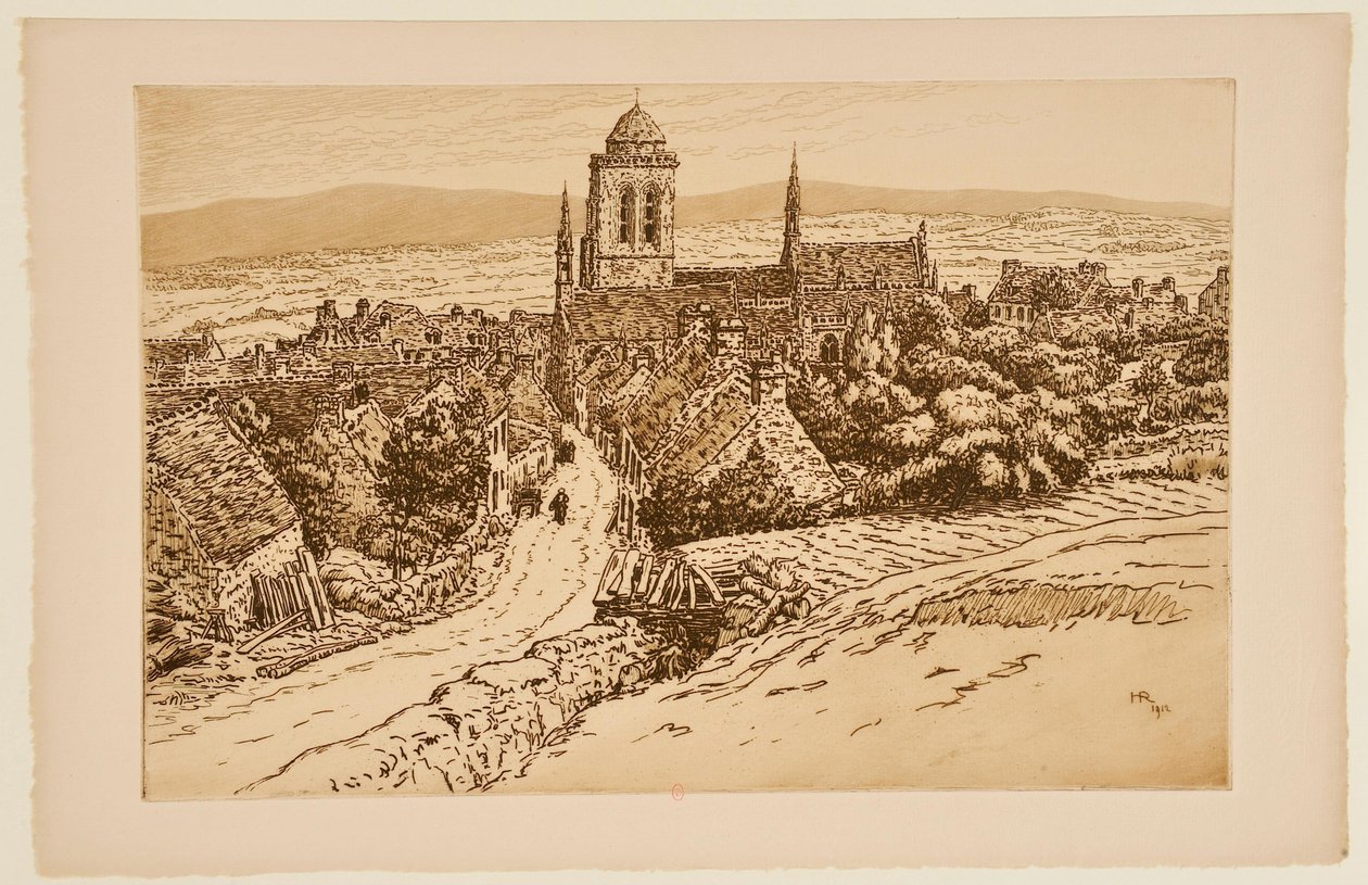 [Bretonse kerk] door Henri Rivière