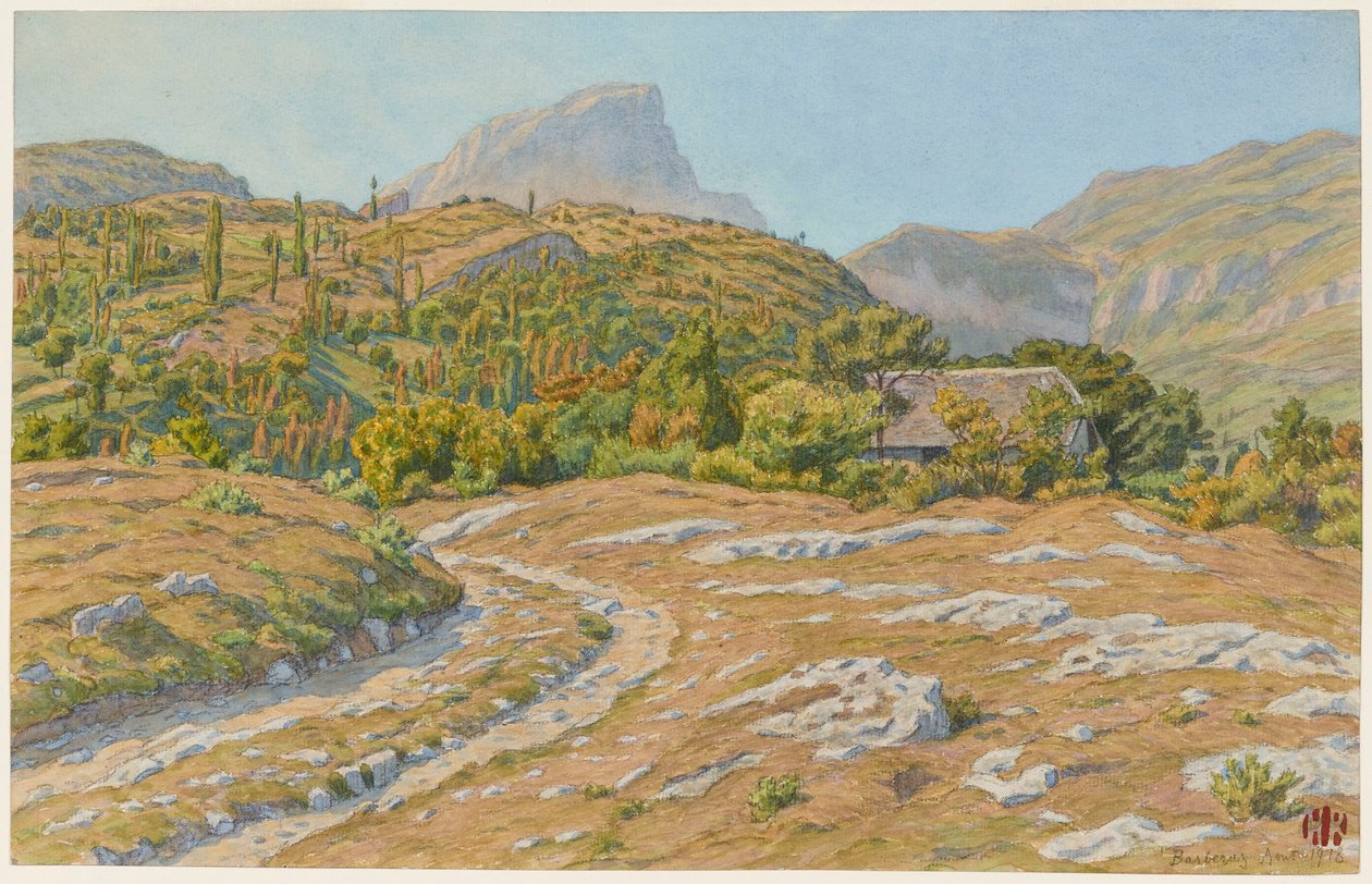 Le Granier. Barberaz door Henri Rivière