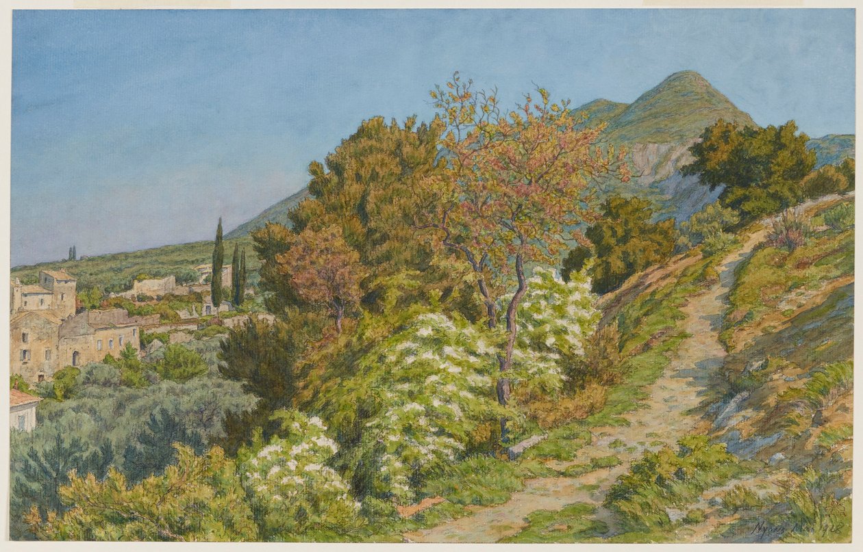 Nyons door Henri Rivière