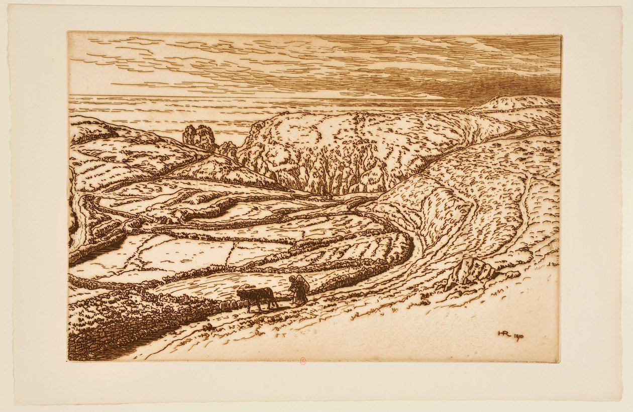 [Bretons landschap] door Henri Rivière