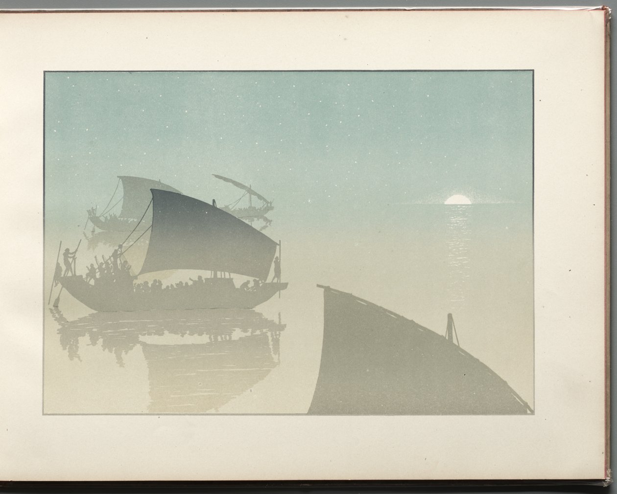 De verloren zoon: Vierde tableau door Henri Rivière