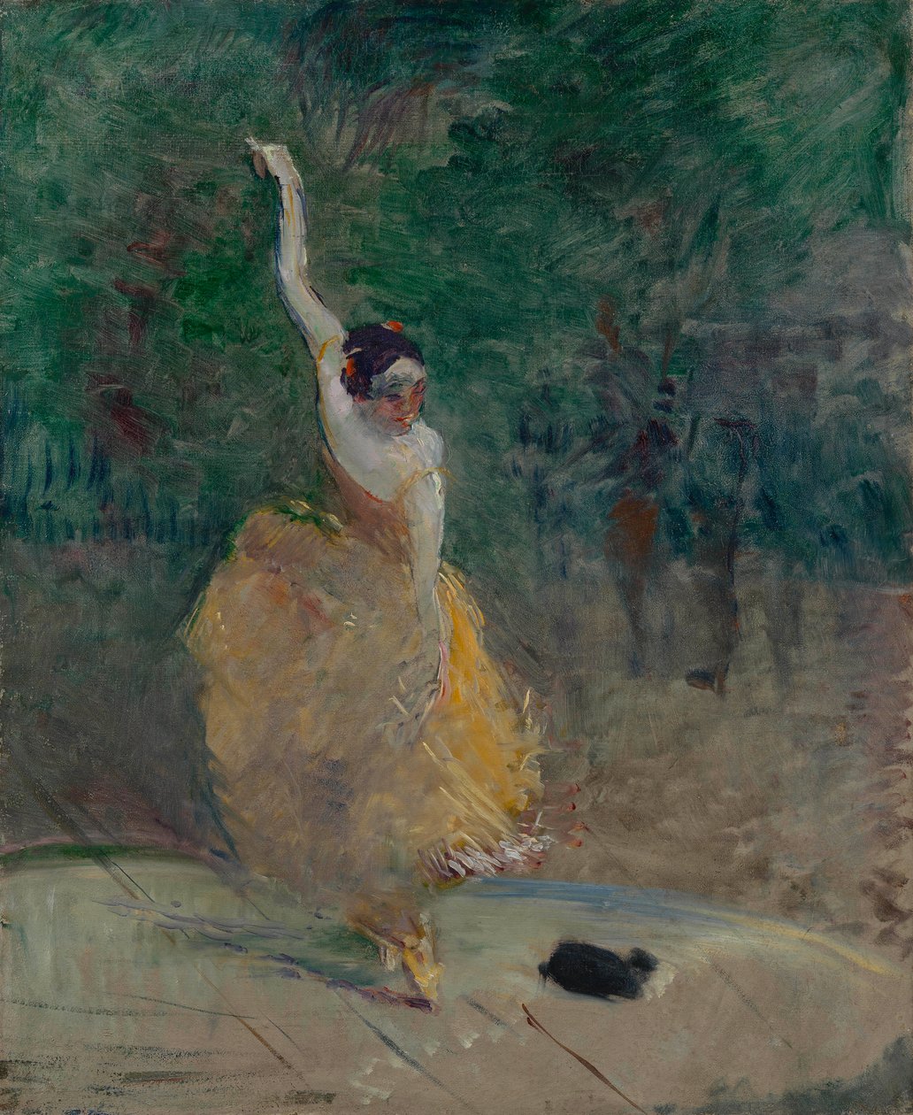Spaanse Danseres, 1883-1885 door Henri Toulouse Lautrec de