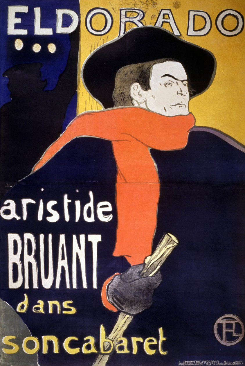 Aristide Mus door Henri de Toulouse Lautrec