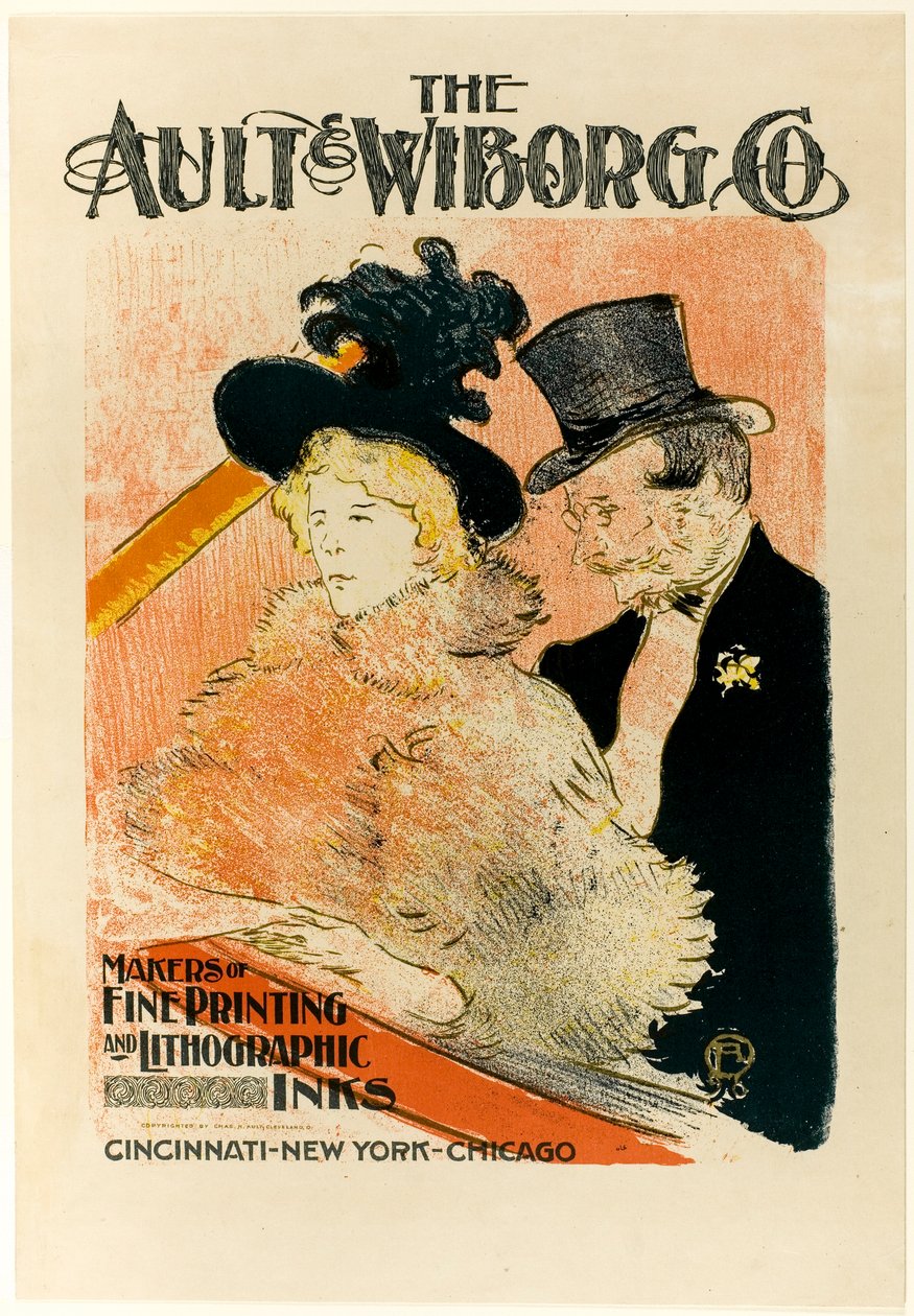 Bij het Concert door Henri de Toulouse-Lautrec