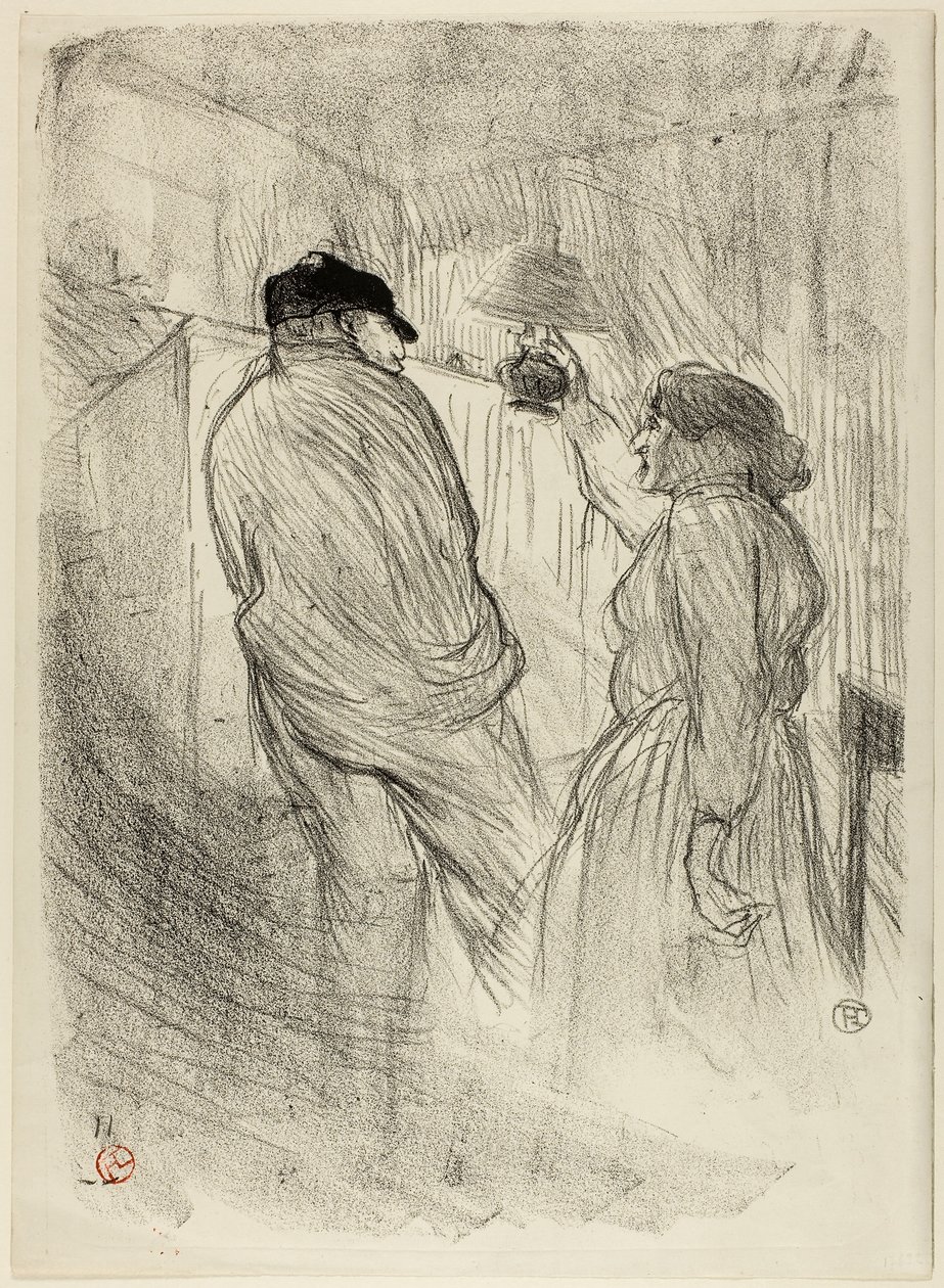 In het Théâtre-Libre: Antoine in L