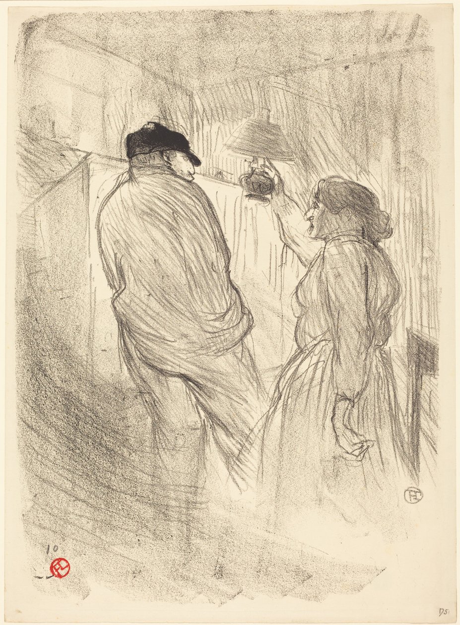 In het Théâtre-Libre: Antoine in „L