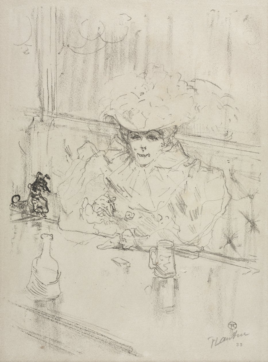 Au Hanneton door Henri de Toulouse-Lautrec