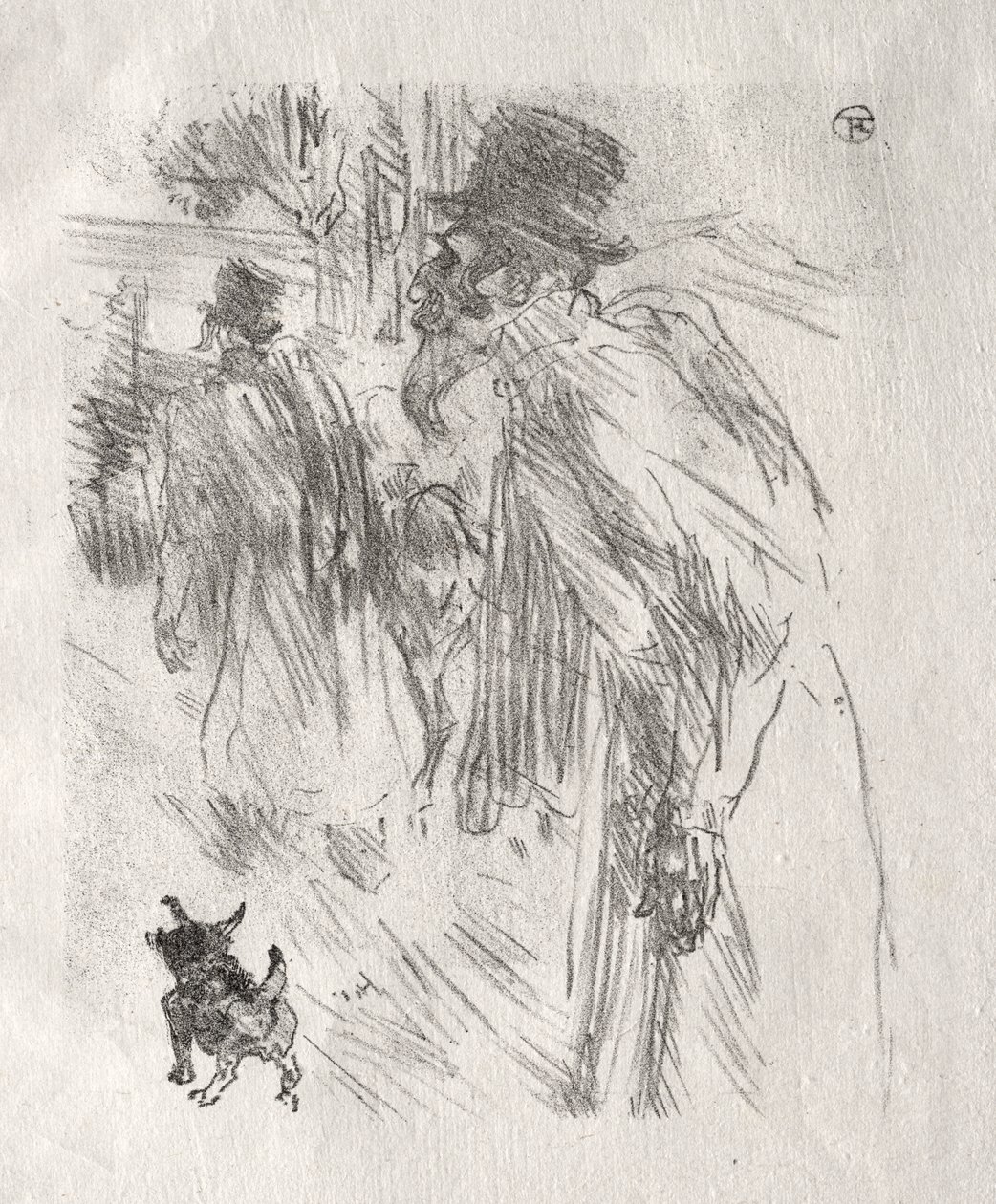 Aan de voet van de Sinaï: De Poolse Joden, Karlsbad door Henri de Toulouse-Lautrec