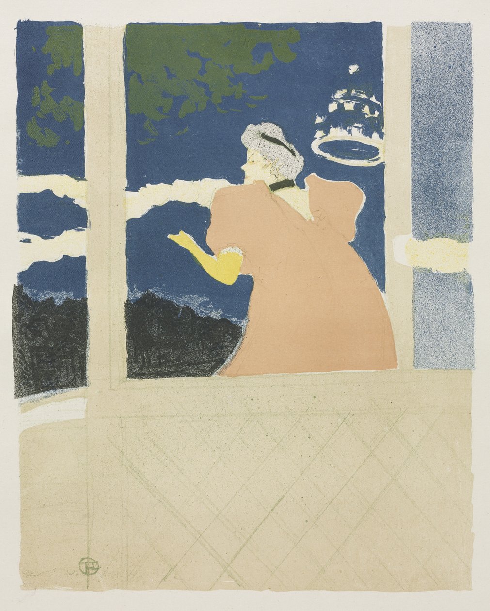 Aux Ambassadeurs door Henri de Toulouse-Lautrec
