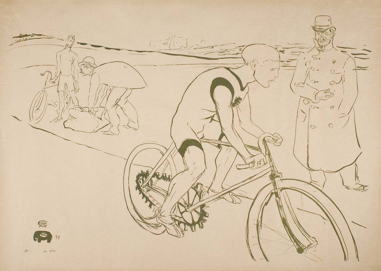 Cycle Michael door Henri de Toulouse-Lautrec